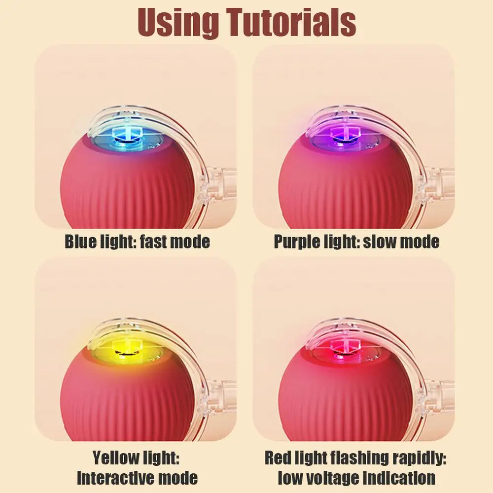 Cat Toys Ball Auto Electric Rolling Ball