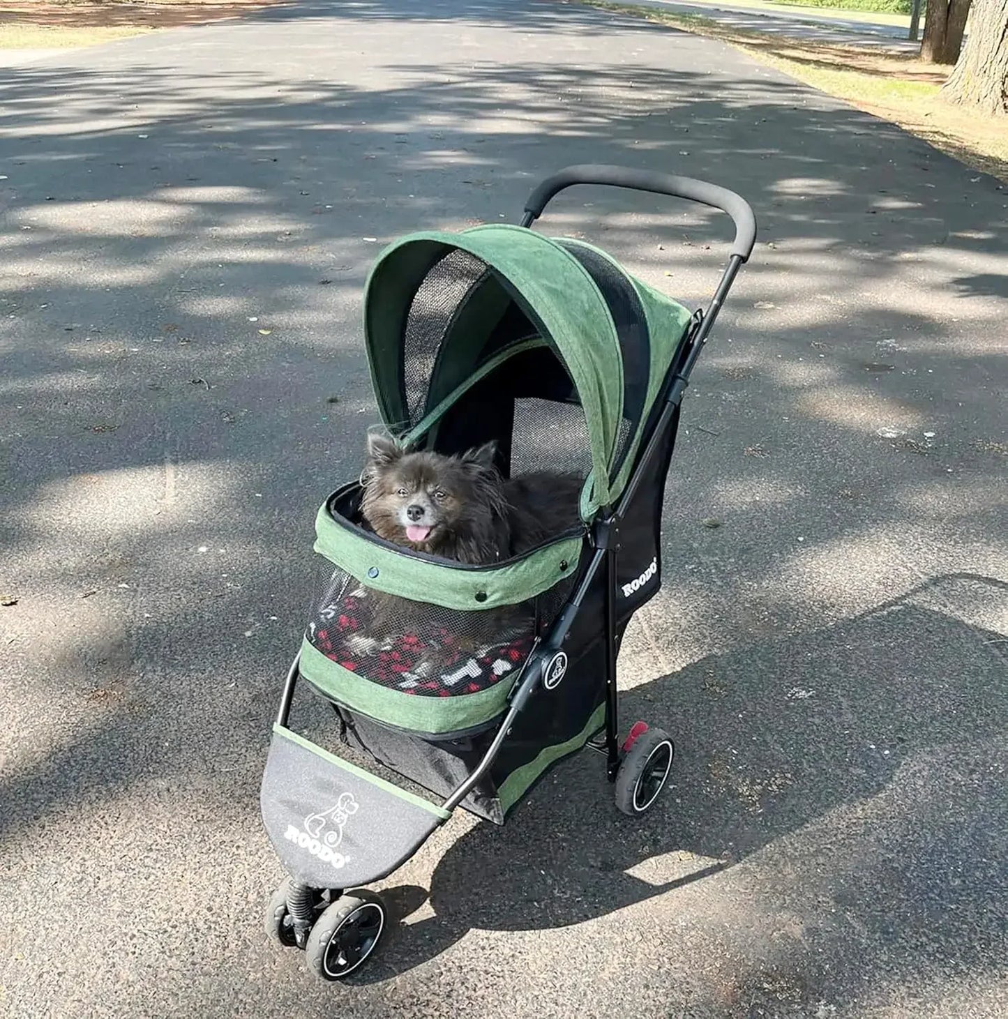 3Wheel small Pet Stroller Lightweight Foldable Compact