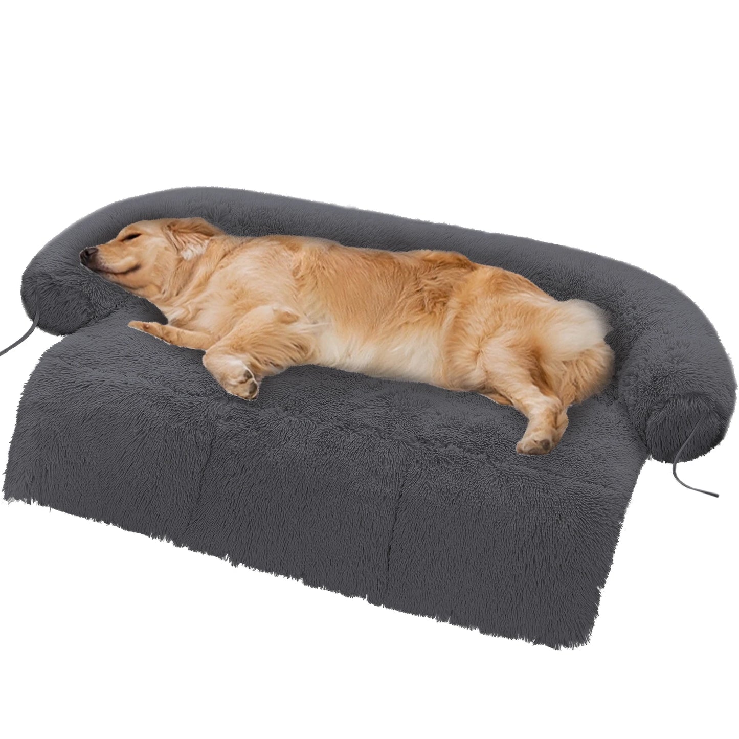 Fluffy Dog Bed Mat Sofa Winter Warm Pet Blanket bed