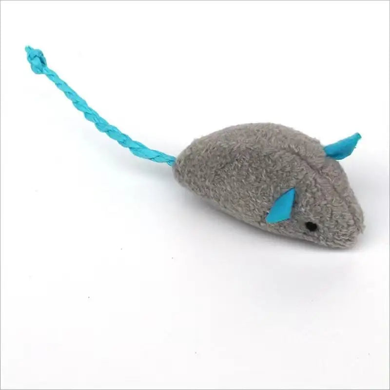 1~40PCS Pet Toy Catnip Mice Plush Mouse Cat Toy