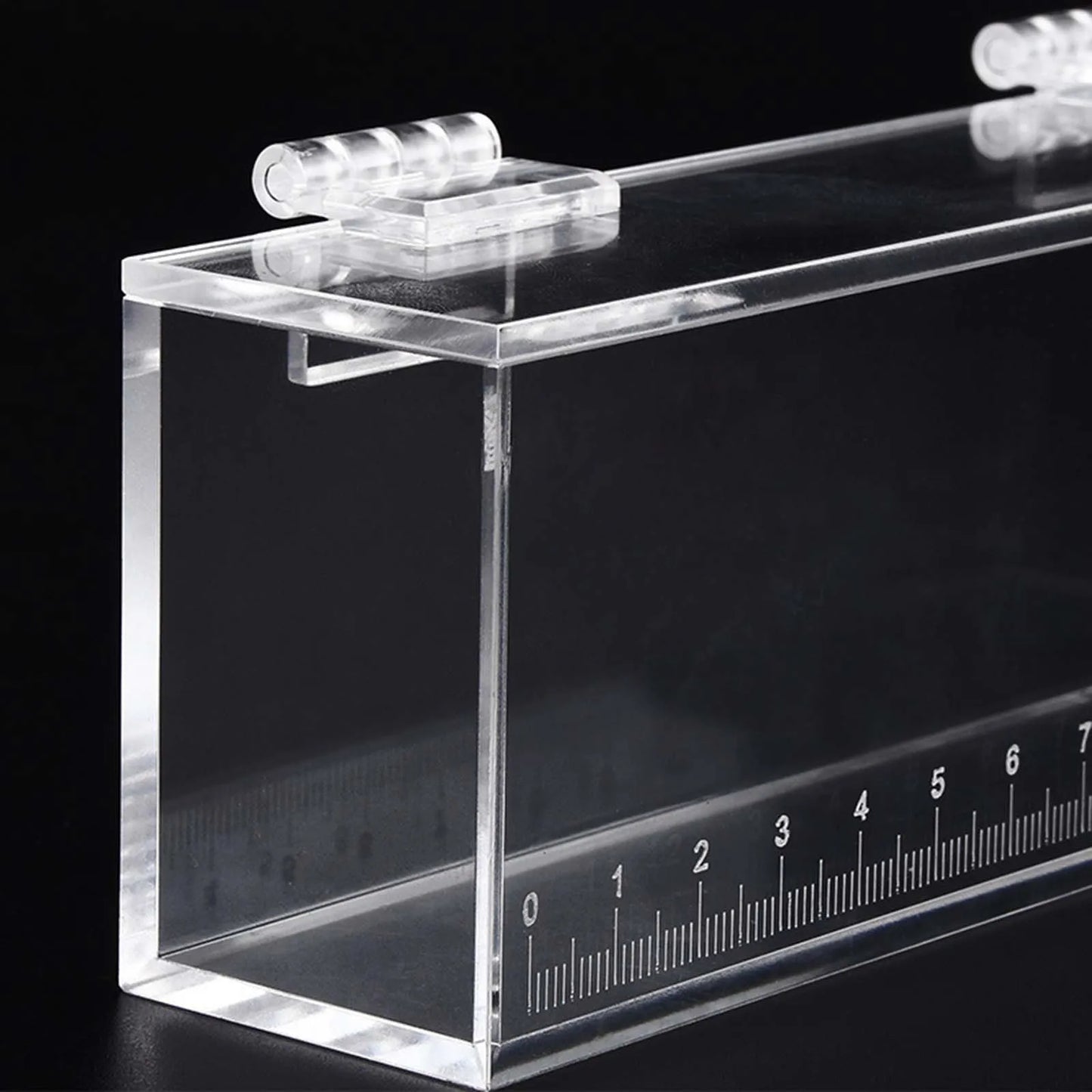 Portable Transparent Crystal Acrylic Tank Reptile Terrarium