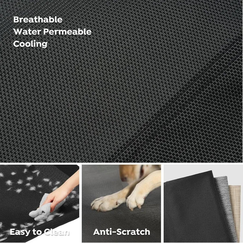 Cooling Elevated Dog Bed Non-Slip Feet