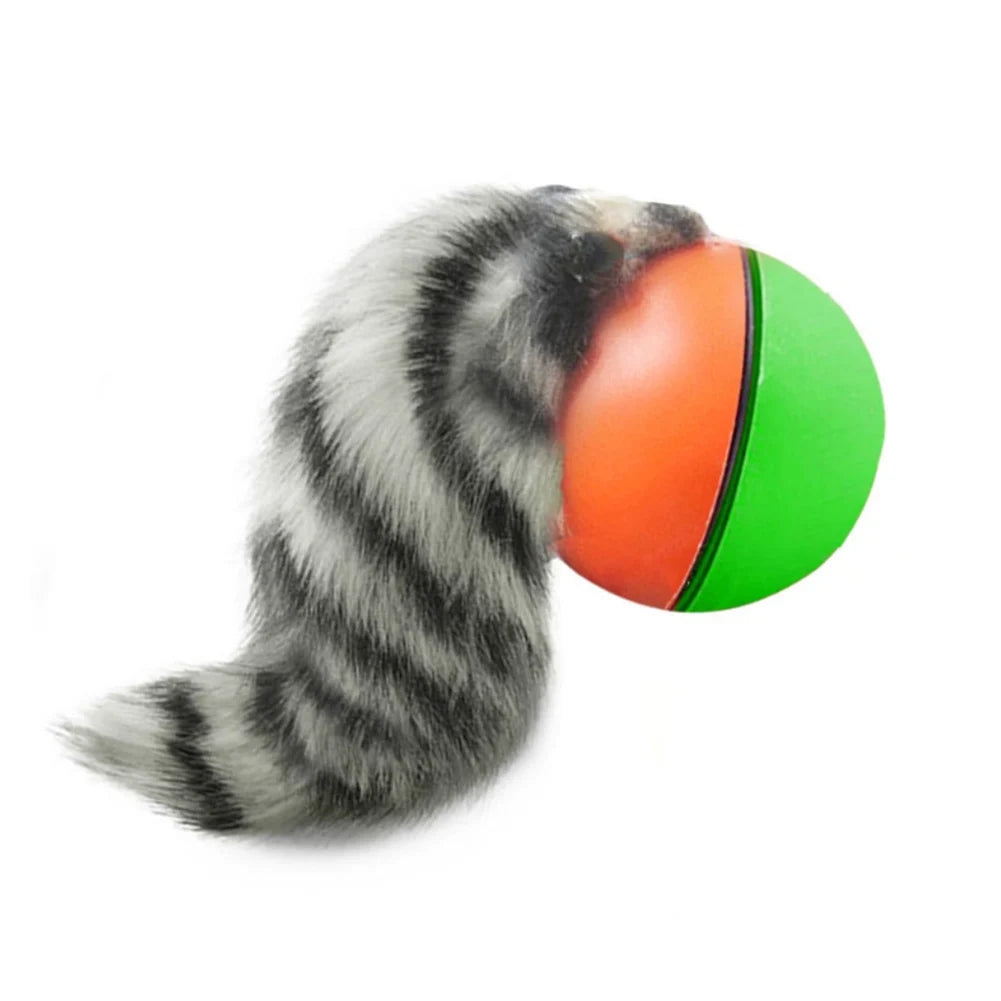 2PC/1PC Cat Interactive Ball Toys Automatic Rolling Ball Rechargeable