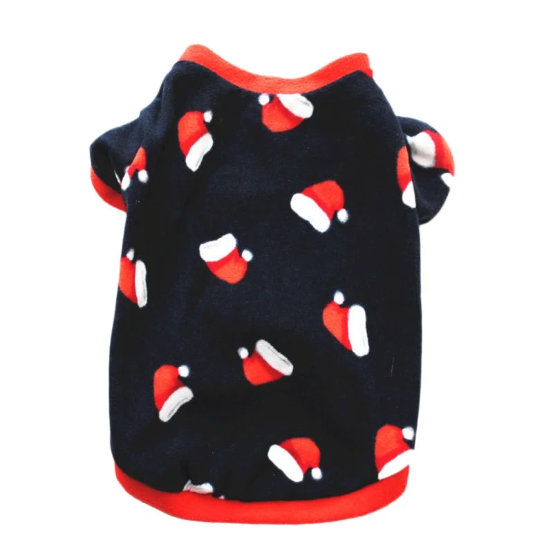Warm Fleece Pet Dog Clothes Cute Coat