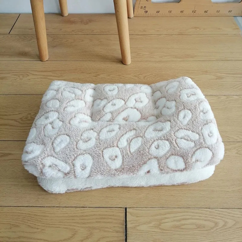 Flannel Pet Mat Thickener Bed Dog Or Cat Bed