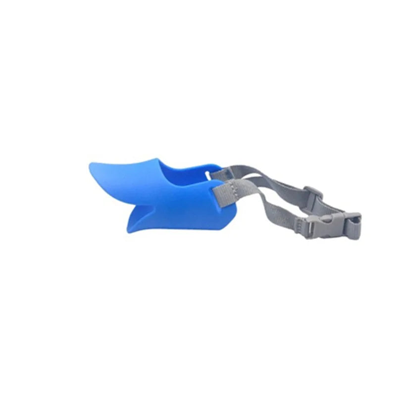 Dog Muzzle Silicone Duck Mask for Anti Bite