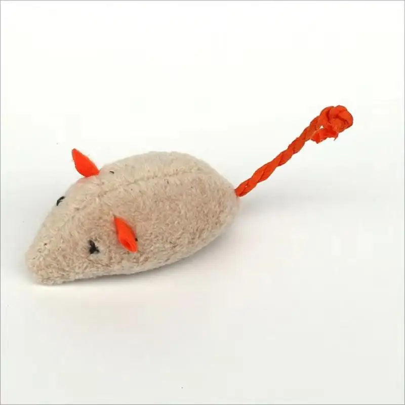 1~40PCS Pet Toy Catnip Mice Plush Mouse Cat Toy