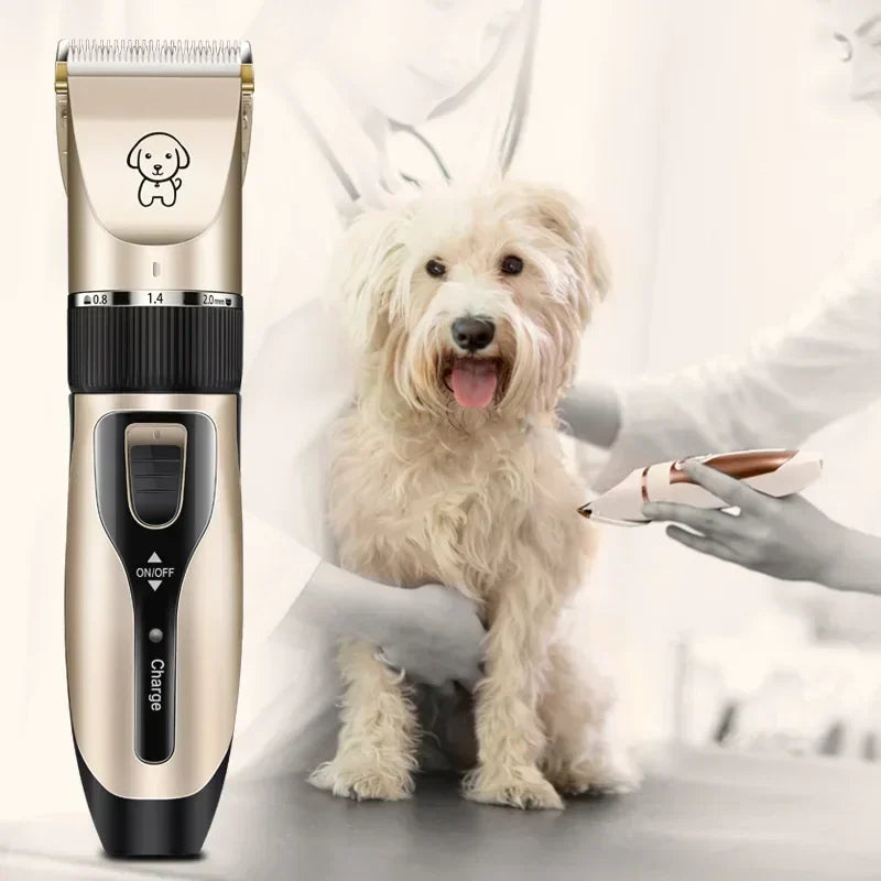 Professional Pet Shaving Dog Hair Trimmer Clipper Rechargeable