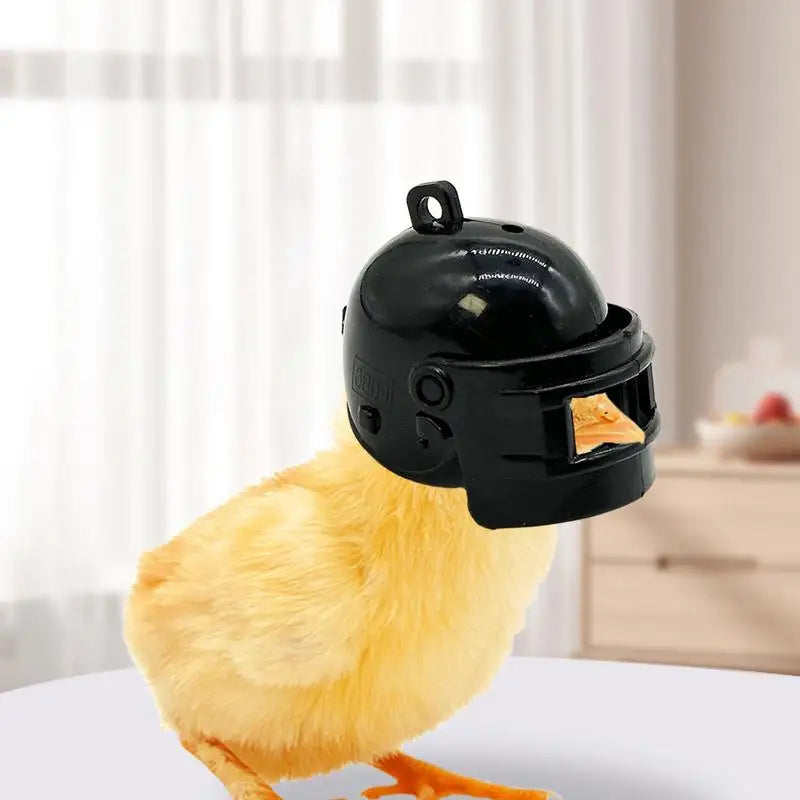 MIni Safety Hat Adjustable Hard Hat For Chicks Parakeets Parrots Birds Ducks