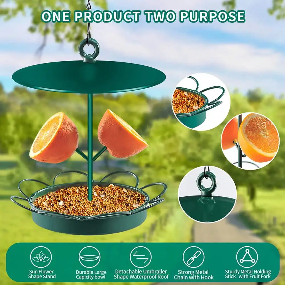 Metal Wild Bird Feeder for Hanging Feeders