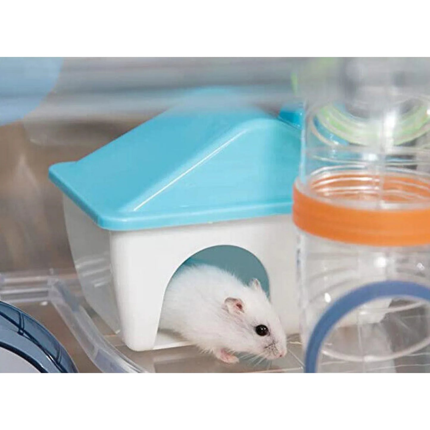 LARGE Deluxe 2-Floor Acrylic small pets Cage