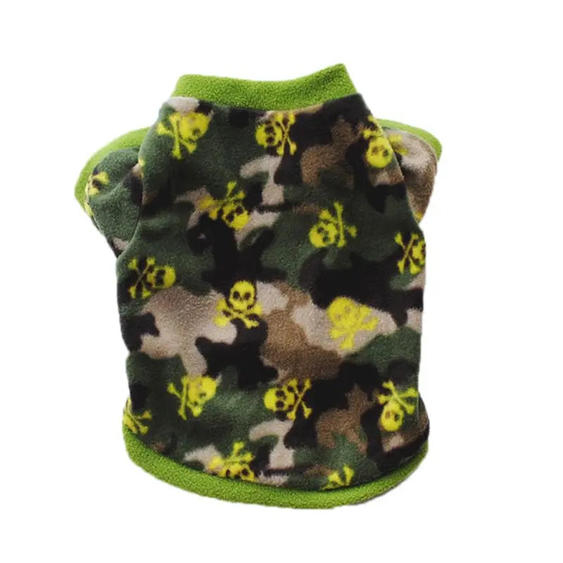 Warm Fleece Pet Dog Clothes Cute Coat