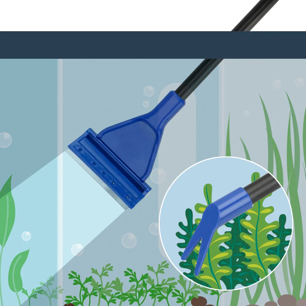 Aquarium Tank Clean Set Tools 5 in 1