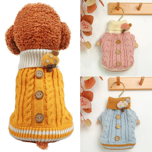 Sweater Hoodie Preppy Style Coat Jacket Pet
