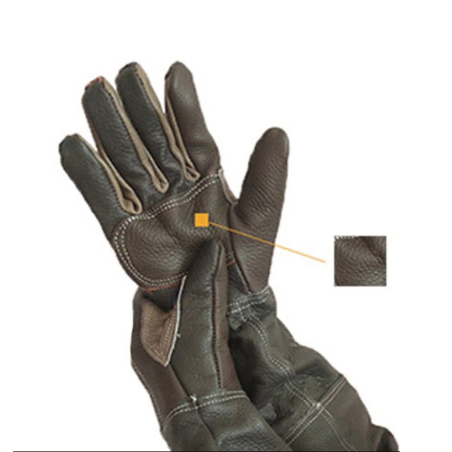 Pet Gloves Cowhide Leather Anti Bite Protective
