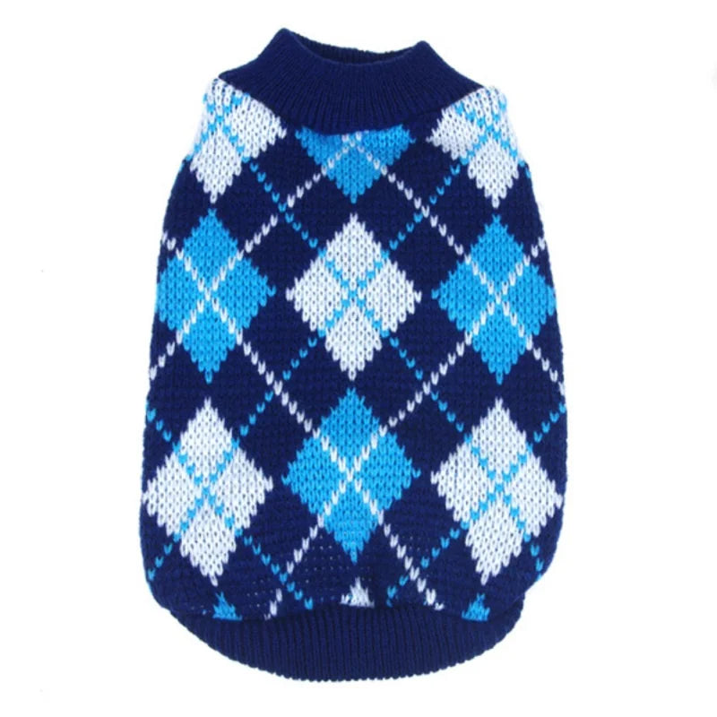 Winter Printing pet Clothes Warm Christmas Sweater