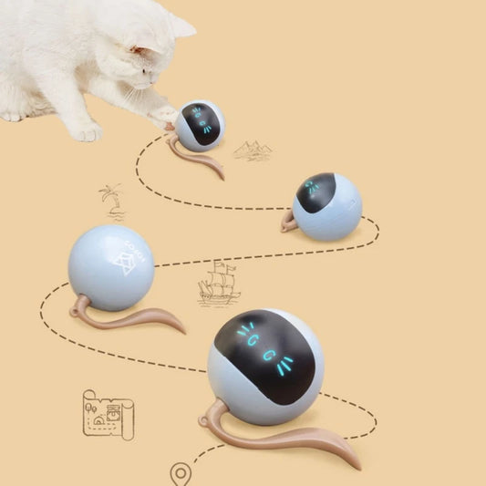 Automatic Pet Smart Interactive Cat Toy Colorful LED Lights