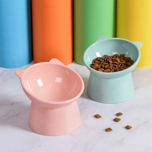 Pet Bowl with Raised Stand For Cat Or dog feeder
