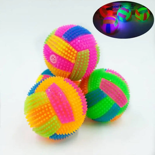 Dogs Squeaky Ball Toys Small Rubber Balls Dog Squeaky
