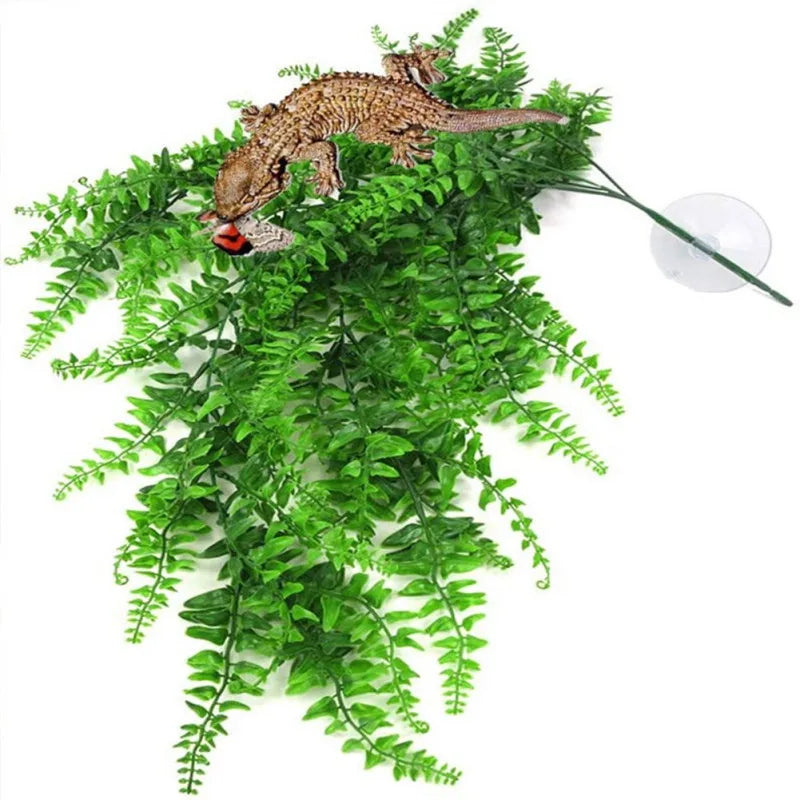 Artificial Aquarium Plant Reptile Fish Tank Decertation