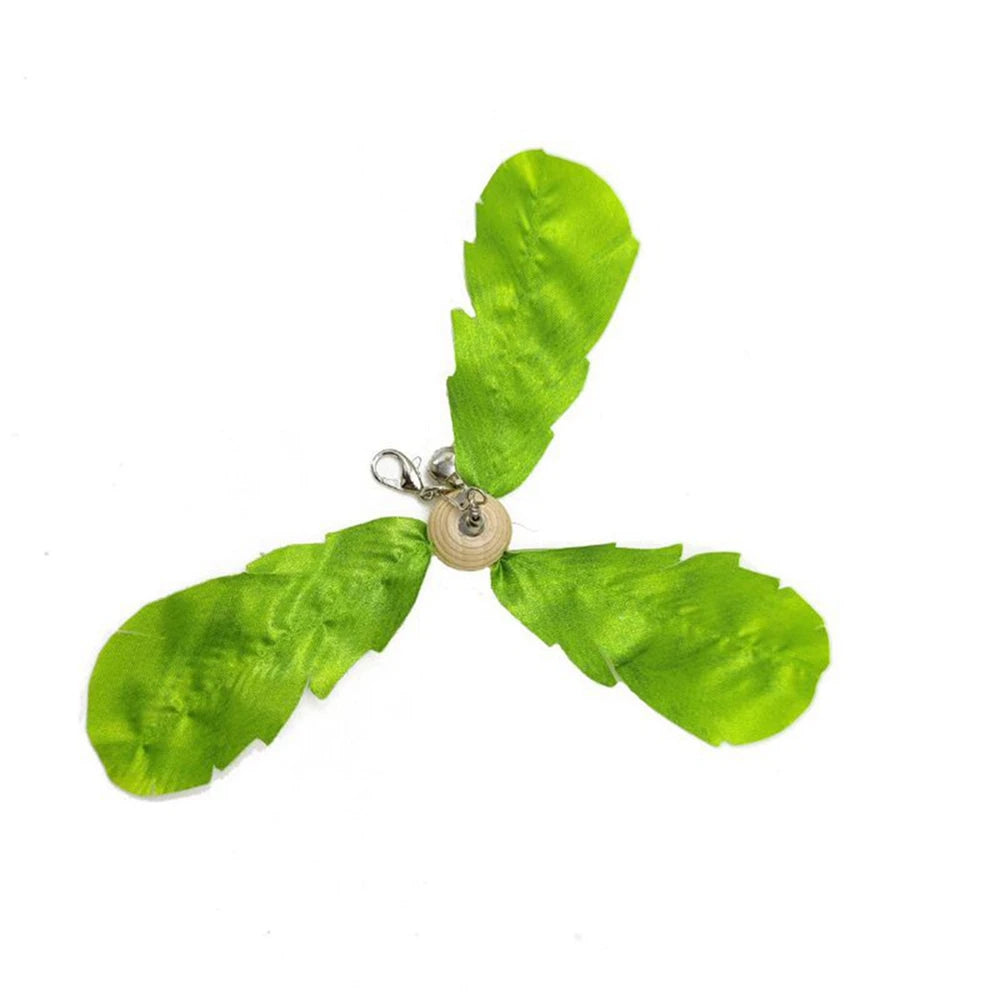 Interactive Cat Toy Simulation Bird Mice Feather with Bell