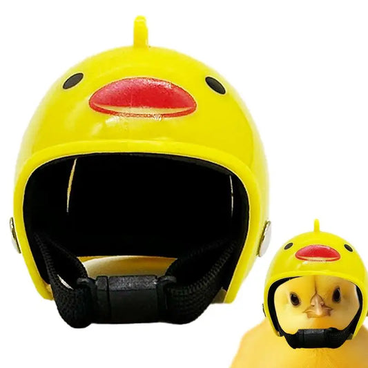 MIni Safety Hat Adjustable Hard Hat For Chicks Parakeets Parrots Birds Ducks