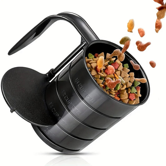 Dog Food Scooper 4 Capacity Cup In 1
