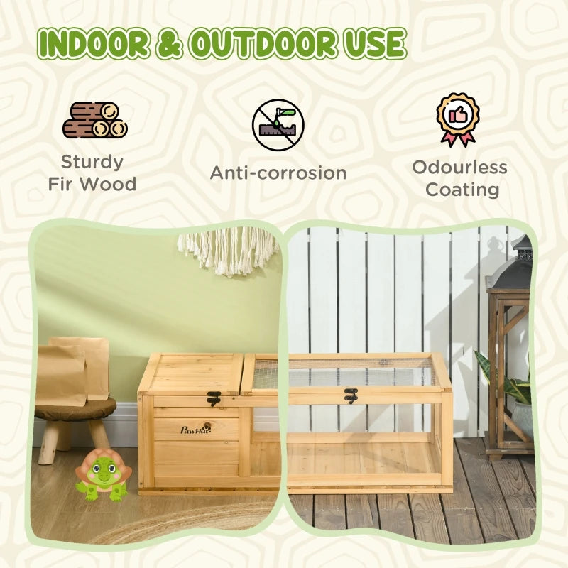 Wooden Reptile Cage with Top Access for You Pets