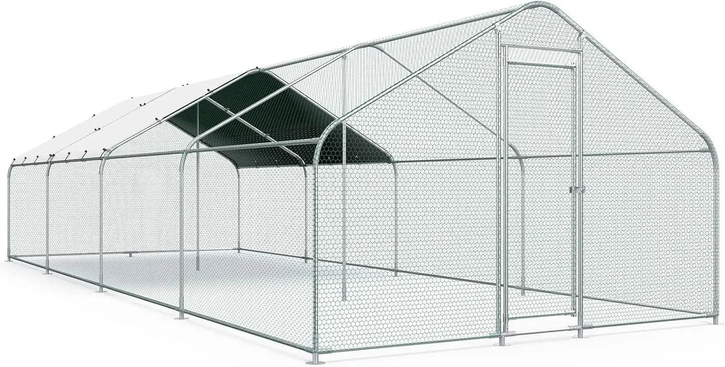 Large Metal Chicken Coop pen