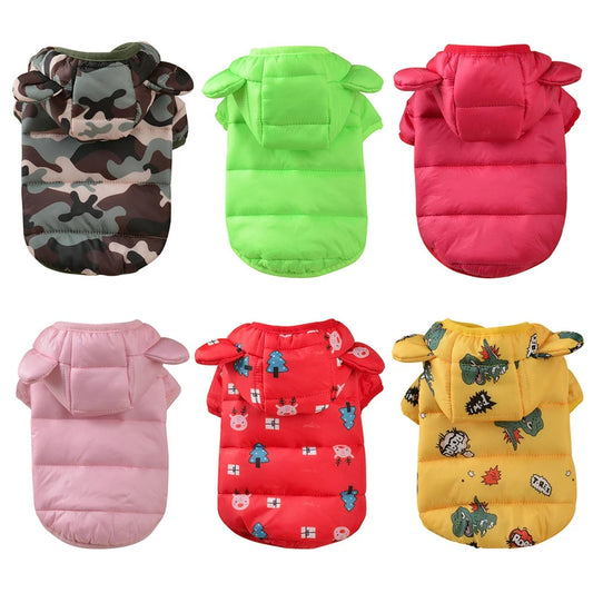 Autumn Winter Pet Clothes Hoodie Coat