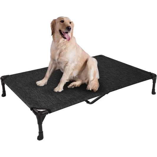 Cooling Elevated Dog Bed Breathable Mesh