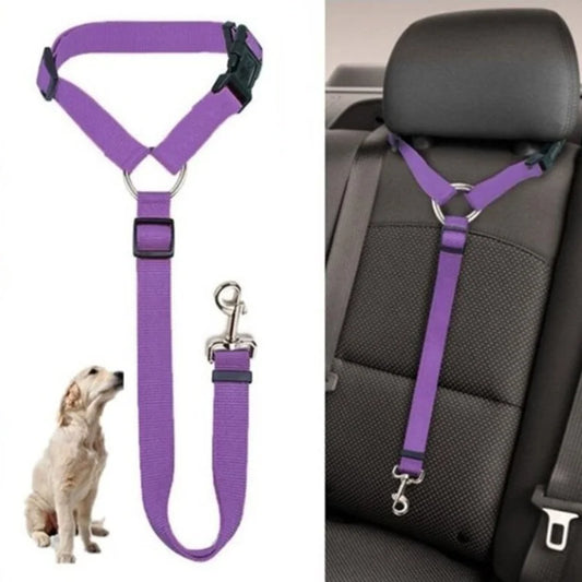 Dog Car Seat Belt Lead Leash Back Seat Safety Belt