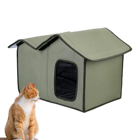 Winter Cat House Detachable Shelter Waterproof House