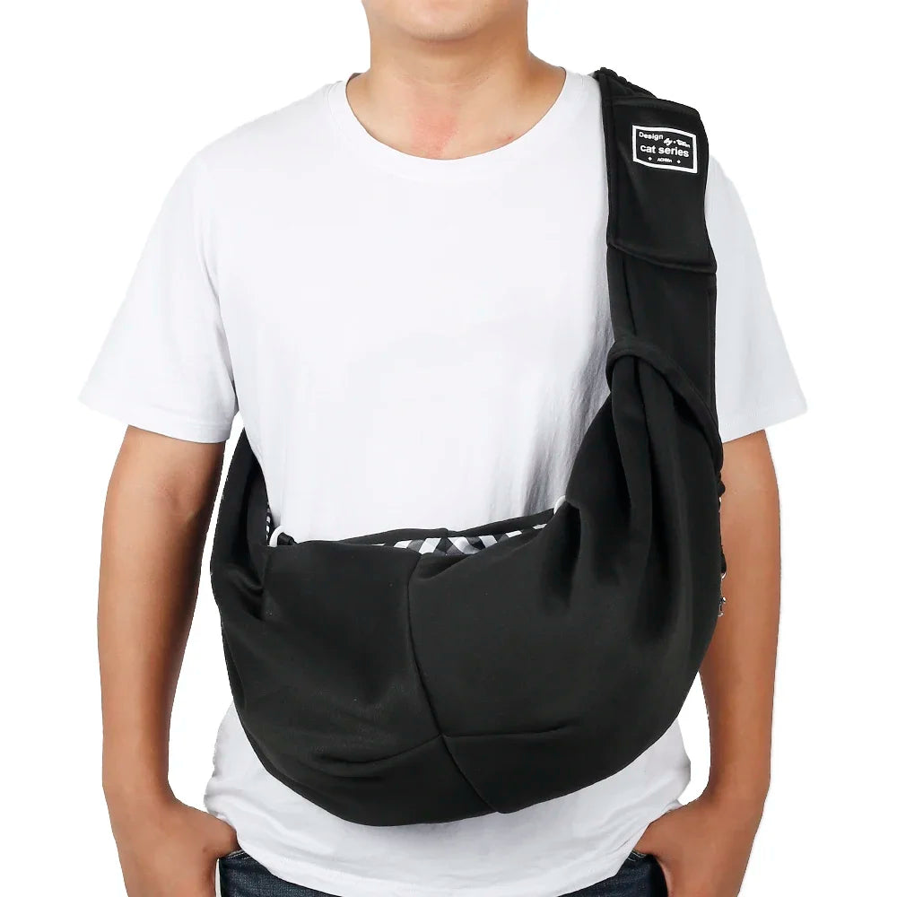 Small pets Sling Carrier Bag Adjustable Strap