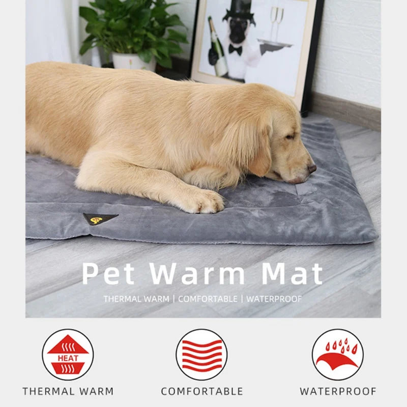 Pet Bed Self Heating Mat Pads Dog Blanket