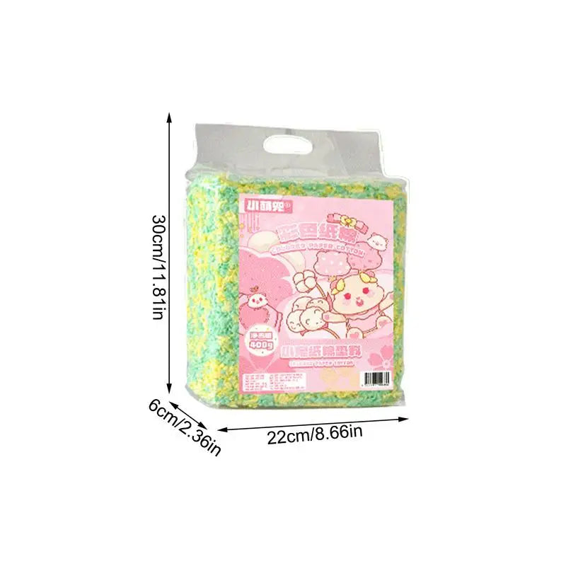 Natural Hamster Fluff Pet Bedding super fluffy