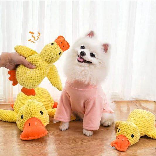 Dog Calming Duck Toy Pet