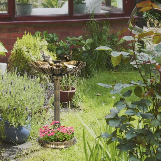 bird feeder or bird bath gardening fountain