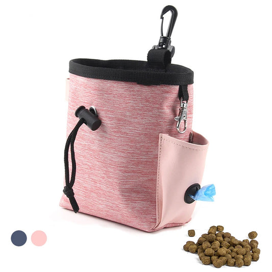 Dog Treat Pouch Portable Outdoor Feeding Training Bags Pet Snack