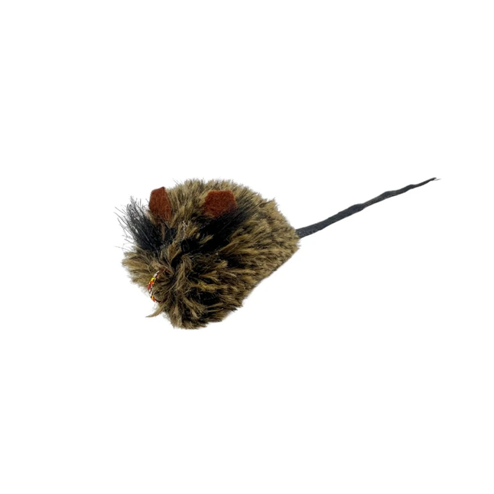 Interactive Cat Toy Simulation Bird Mice Feather with Bell