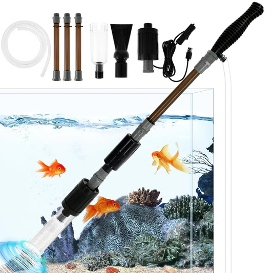 6-in-1 Aquarium Gravel Cleaner  Wash Sand Remove Dirt