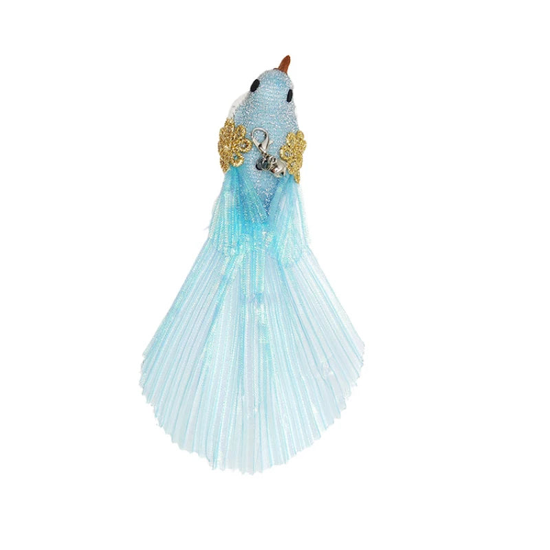 Interactive Cat Toy Simulation Bird Mice Feather with Bell