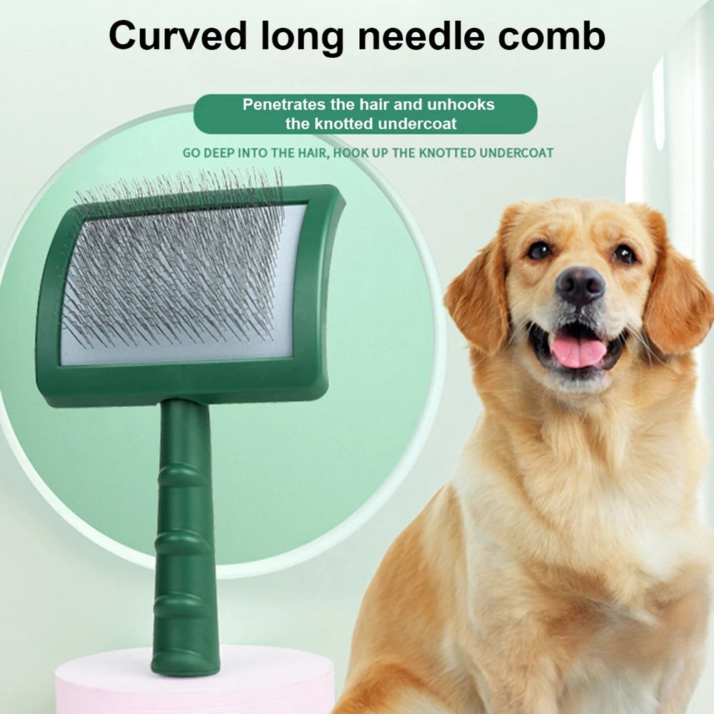 Extra Long Pin Slicker Brush pets
