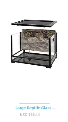 Reptile Terrarium Amphibian Tank Habitat