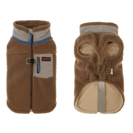 Warm Dog Clothes For Small Dogs Windproof Winter Dog Coat