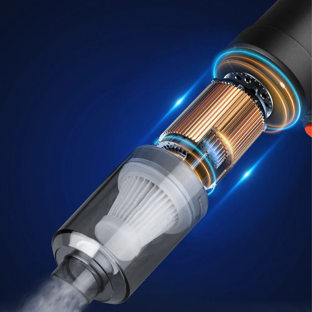 Wireless Auto Vacuum USB Charging Car Vacuum Mini Pet
