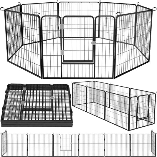 Heavy Duty Metal Dog Playpen for Pets