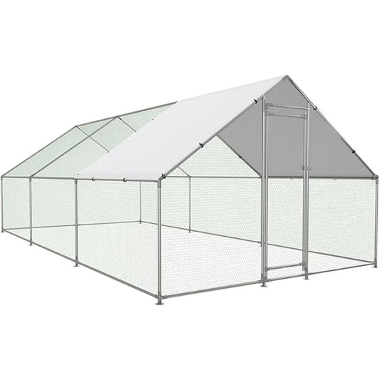Large Metal Chicken Coop pen