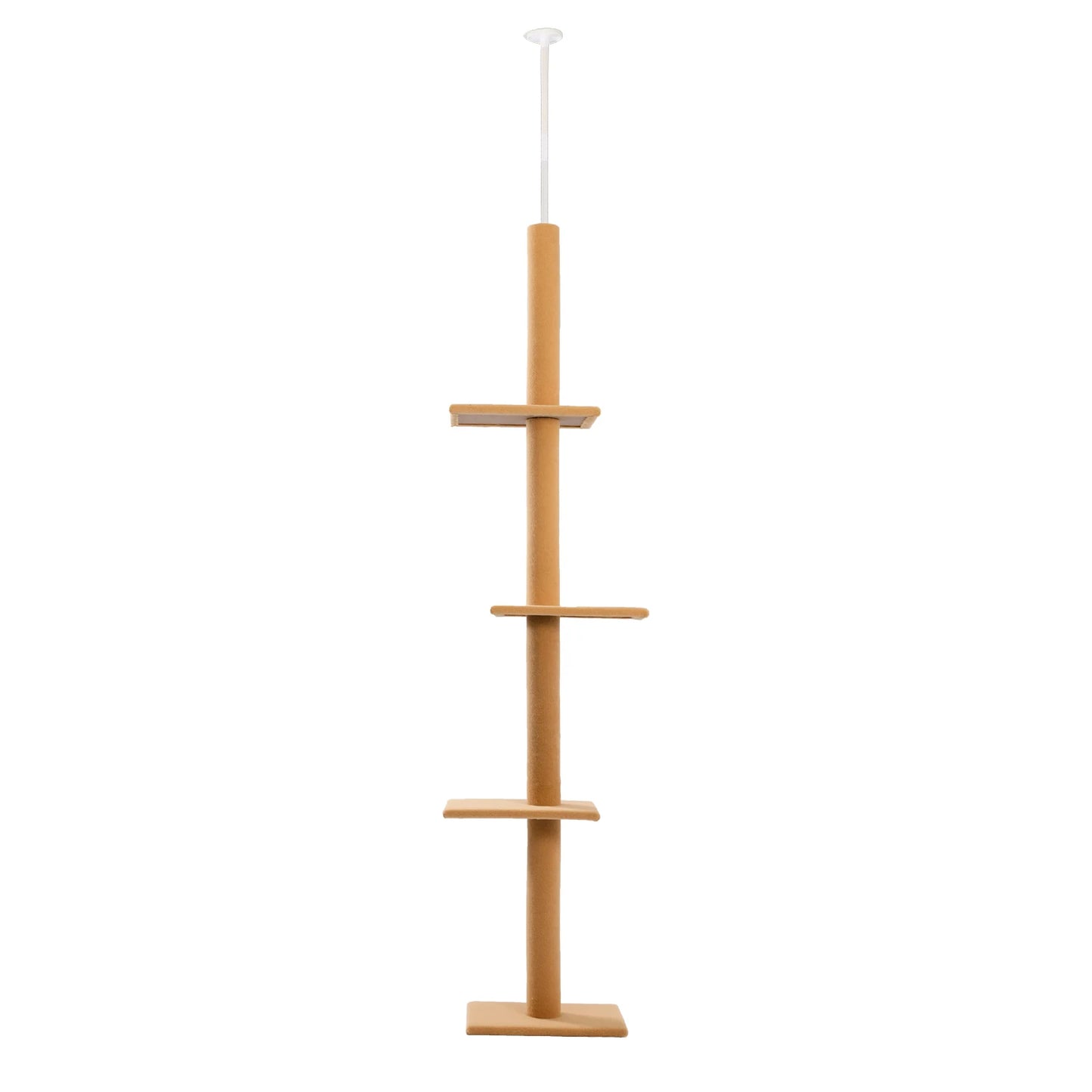 Adjustable Height Cat Tree for Indoor Tower with Scratching Posts