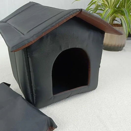 Foldable Cat House Outdoor Waterproof Pet House